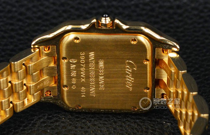 back of cartier watch