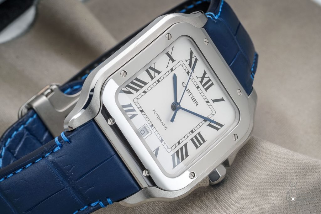 how to change cartier santos 100 strap