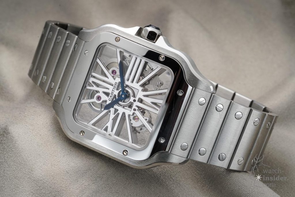 Fake Santos De Cartier Skeleton Watch 