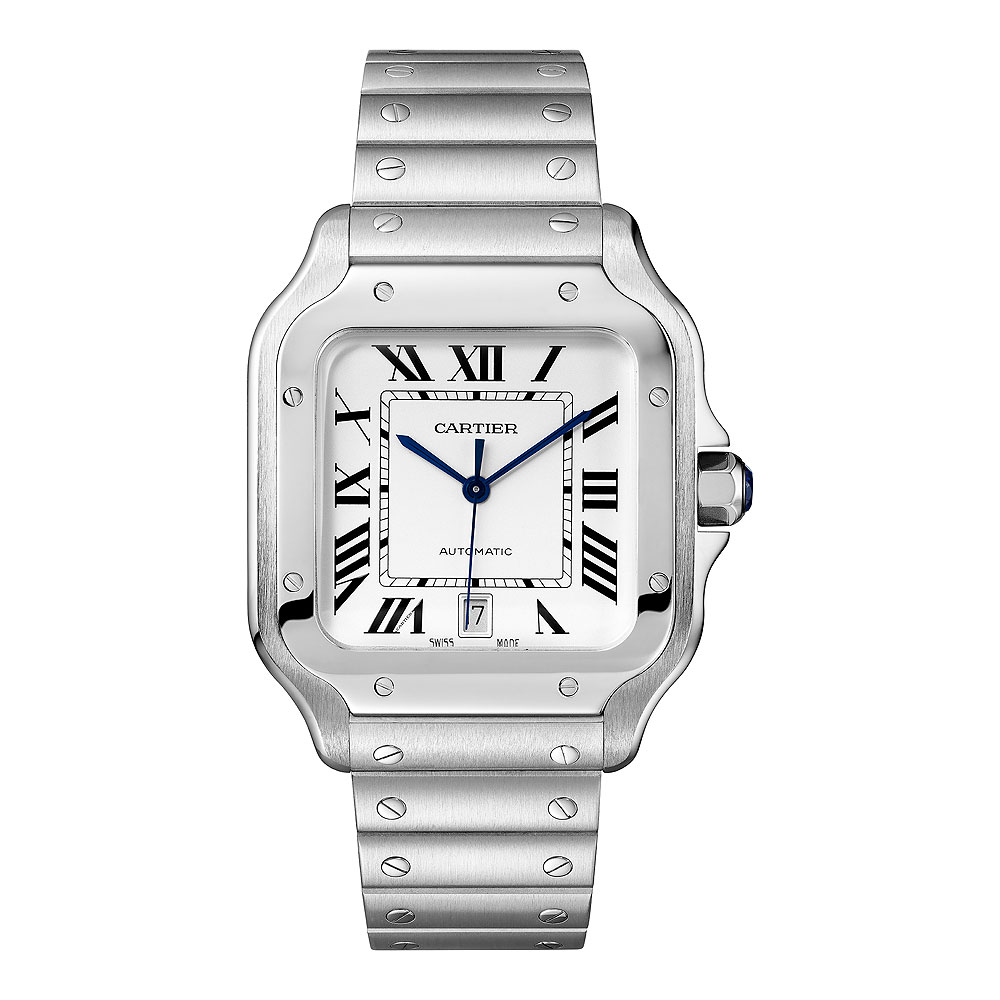 cartier square watch mens