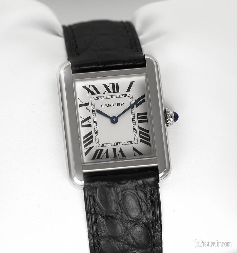 cartier rectangular watch